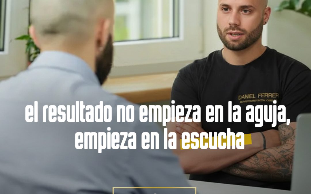 El resultado no empieza en la aguja: empieza en la escucha