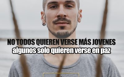 No todos quieren verse más jóvenes: algunos solo quieren verse en paz